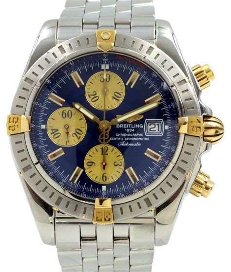 breitling certifie chronometre 1884 b13356